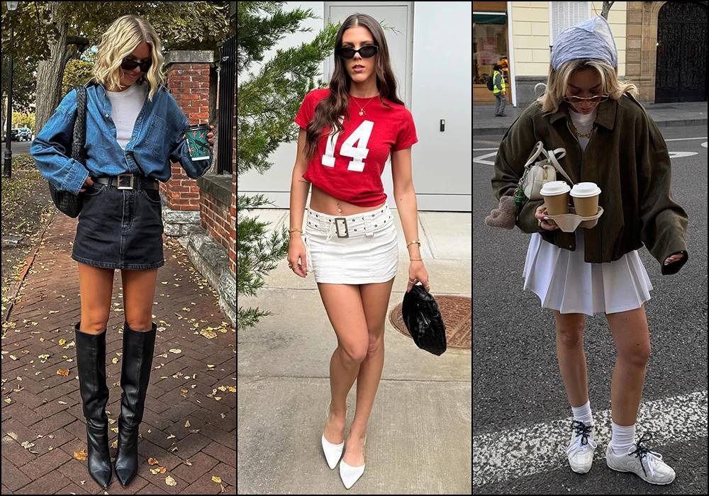 Mini Skirt Outfits